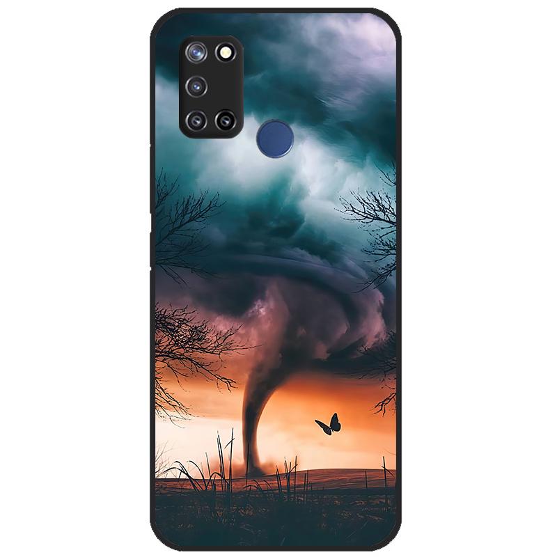 For OPPO Realme 7i Case Sunset Soft Silicon TPU Back Cover For OPPO Realme 7i 7 i RMX2103 Phone Cases Fundas Realme7i Bumper 6.5
