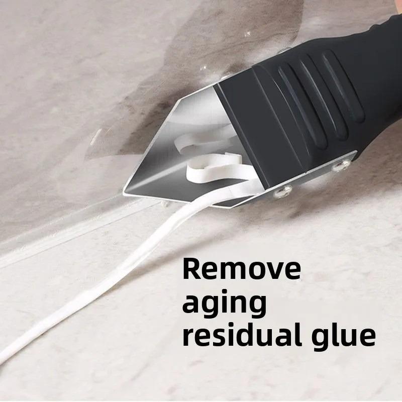 Multi-functional Home Use Glue Remover Filler Scraper Set Silicone Blade Corner Crack Grout Mud Tool