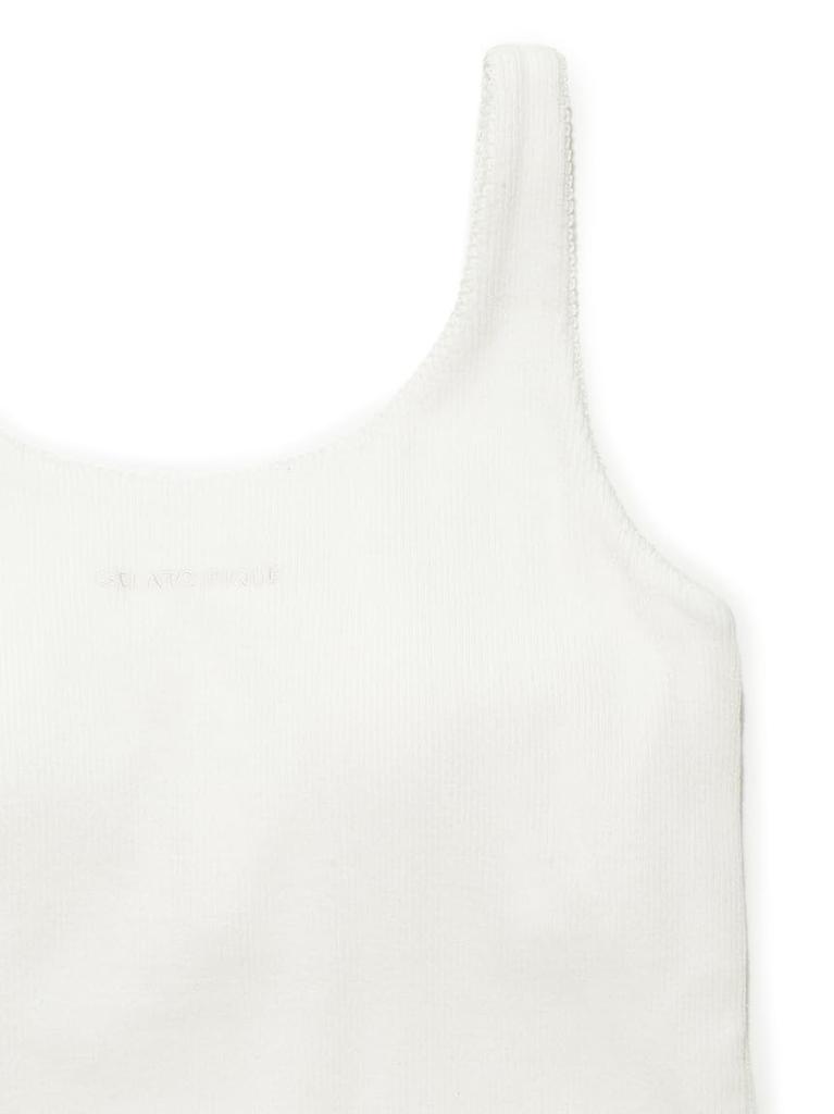 Gelato Pique Feuchtigkeitsspendendes Ripp-Camisole PWCT252272OWHTF mit Cup-Einsatz
