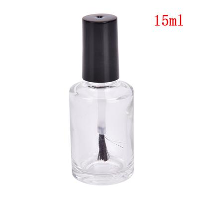 1Pcs 5/10/15Ml Empty Glass Nail Polish Bottle With Brush Nail Oil Glass Bottle