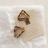 Multicolor Acetic Acid Hair Claw Korean Style Geometry Shark Clip Triangle Hair Crab Clip  Daily