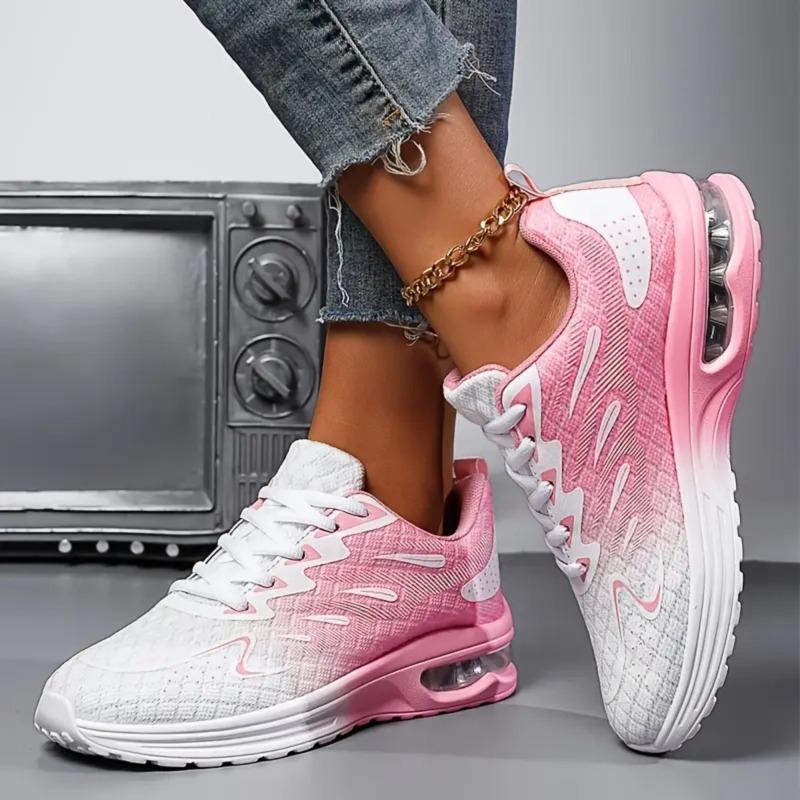 MAEDEF Women's Shoes Running Sports Shoes Woman Sneakers Mesh Breathable Non Slip Flats Sole Walking Vulcanize Shoe Women Shoes