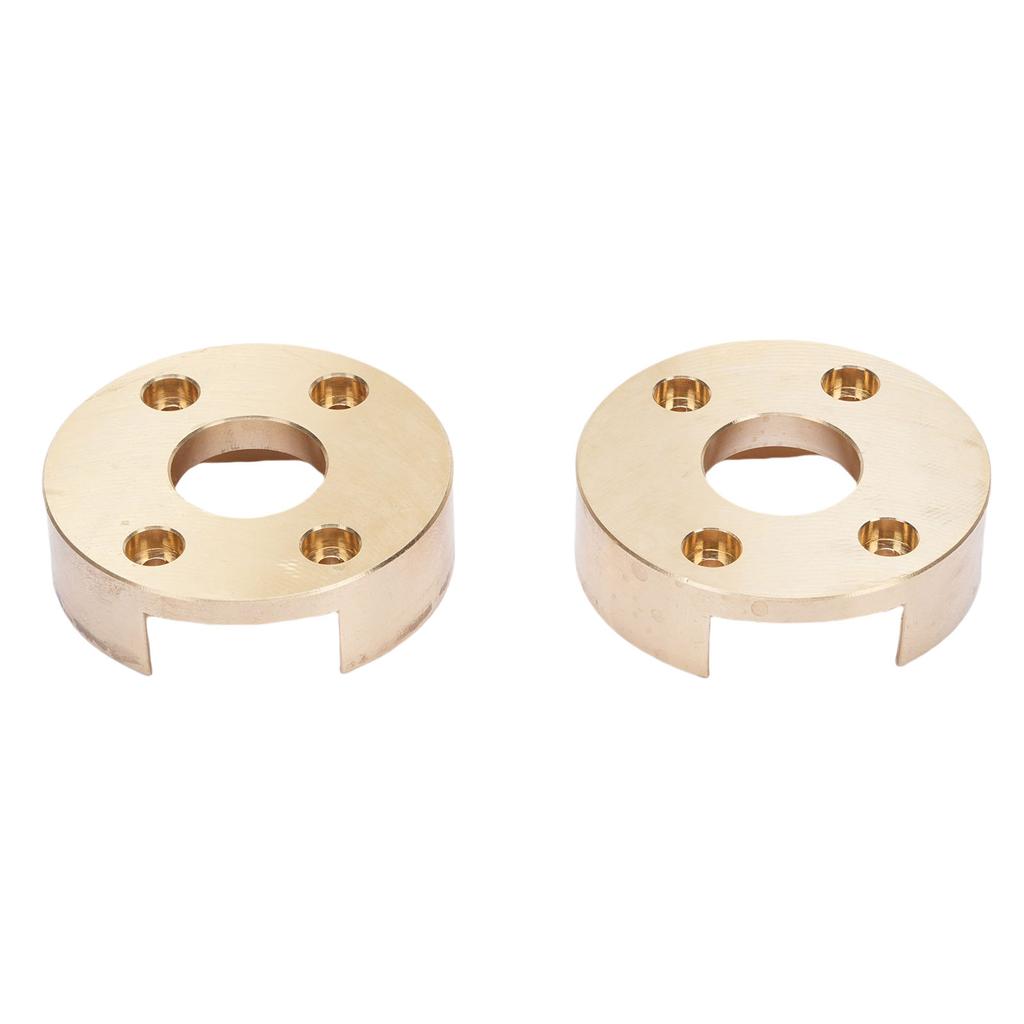 2pcs 1 8 RC Car Brass Weights Fit for Axial RC Crawler Car Counterweight Upgrade Parts Exquisite Craftsmanship