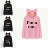 Streetwear Hoodie For Women With Letter Pattern And Cotton Blend For Casual Fall Fashion