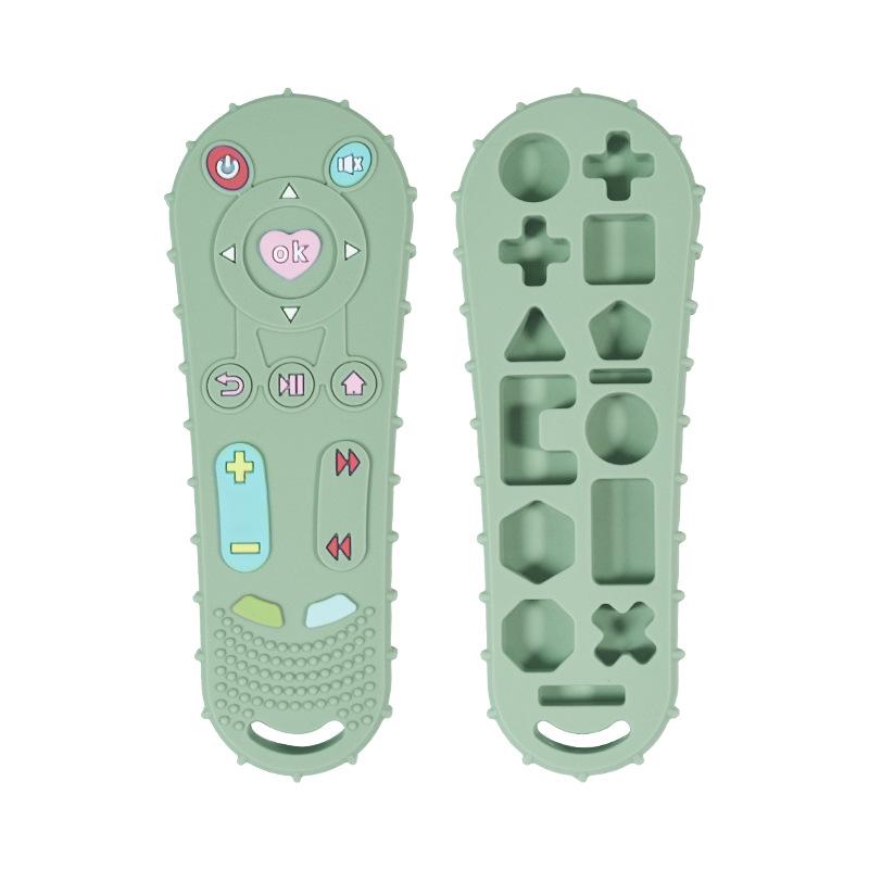 Food-grade Silicone Remote Control Baby Teether Toy
