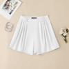 ZANZEA Women Summer Solid Color Loose Casual Short Pants