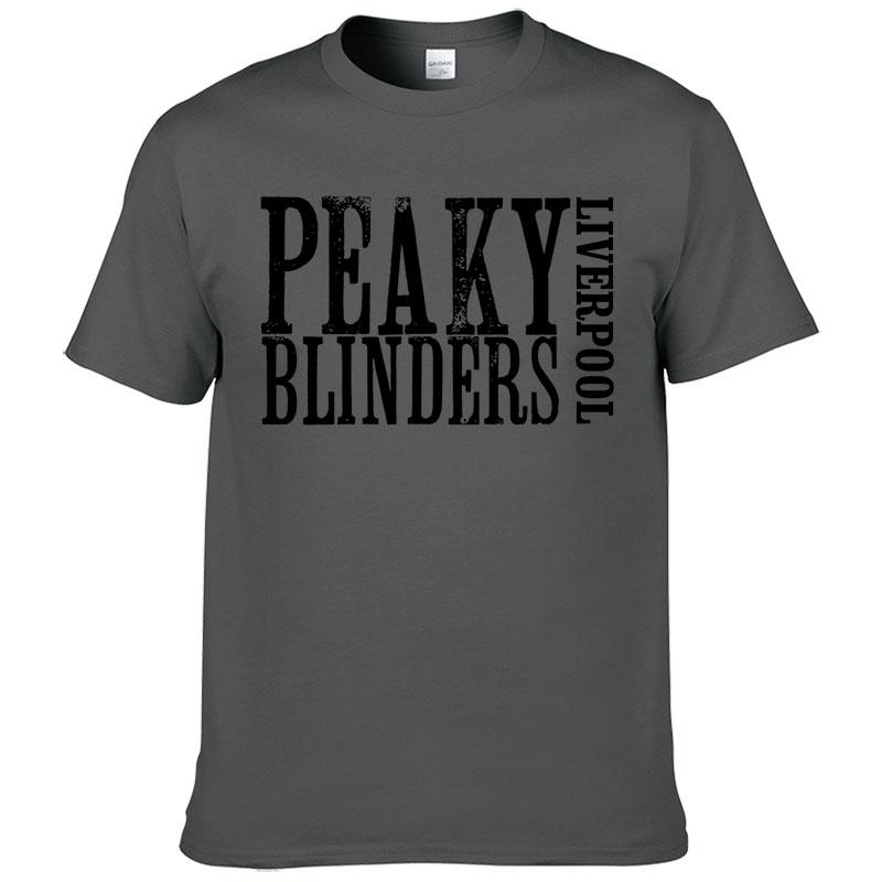 Cotton Short Sleeve Peaky Blinders T Shirt Men Summer Style Casual T-shirt  Printed Hombre Tops Homme Clothes F22