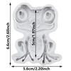 Frosch Silikonformen Frosch Fondantform Kuchen Dekorationswerkzeuge Cupcake Topper Schokoladenhandwerk Gum Paste Polymer Clay