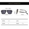 Fashion Square Women Sunglasses Plasitc Photochromic Spectacle Eyeglass Frame Men Vintage Retro For Female Sun Glasses Uv400