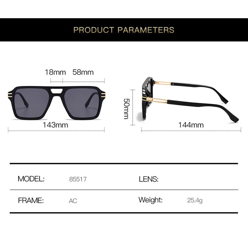 Fashion Square Women Sunglasses Plasitc Photochromic Spectacle Eyeglass Frame Men Vintage Retro For Female Sun Glasses Uv400