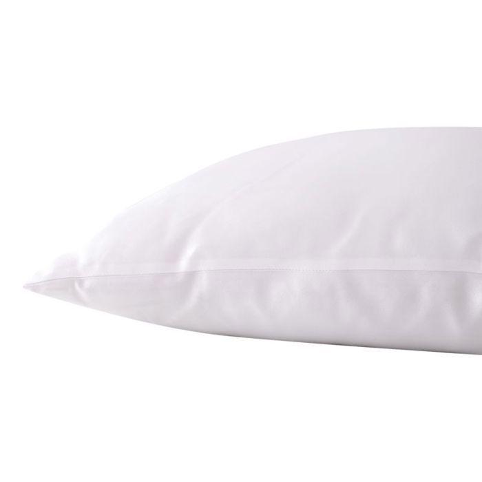 Taie d'oreiller "Silk" Soie de mûrier Coton pur - Silk Ivoire - 65 x 65 cm