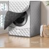 Waterproof Sunproof Fleece-lined Thickened Fabric Front-load Washing Machine Dust Cover for Balcony Bathroom Useful Home Goods