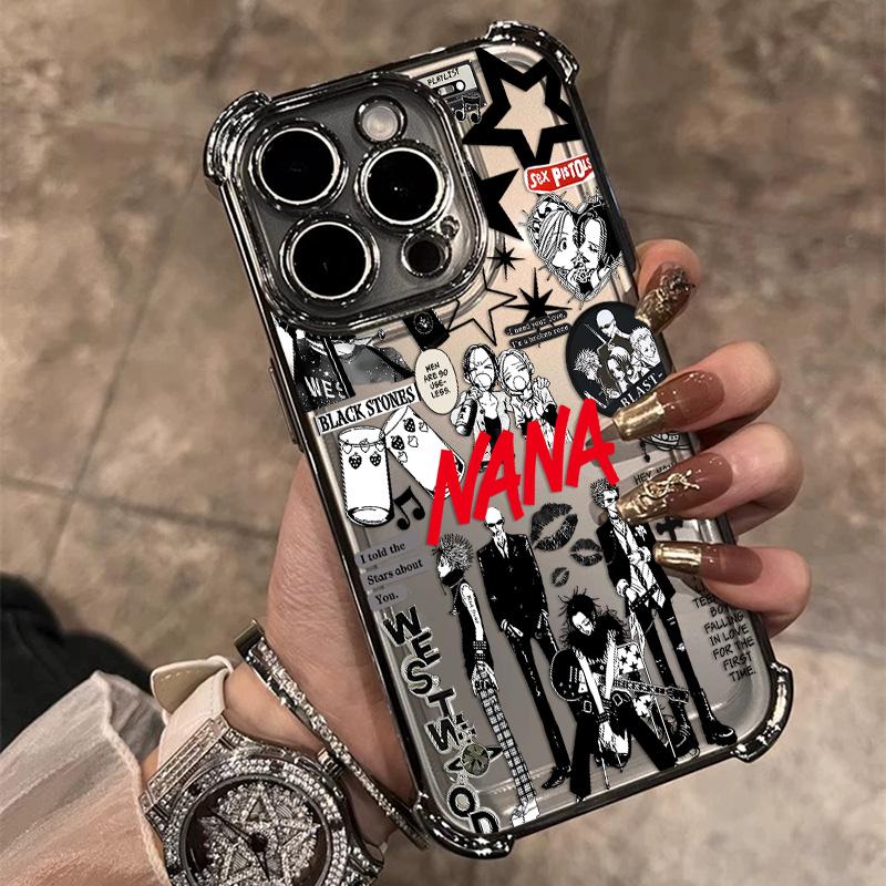 

Anime Nanas Osakis Phone Case For iPhone 17 17e 16e 16 15 14 13 12 11 Pro Max X XR XSMax 7 8 Mini Air Plus Anti-Fall Airabag iPhone 11