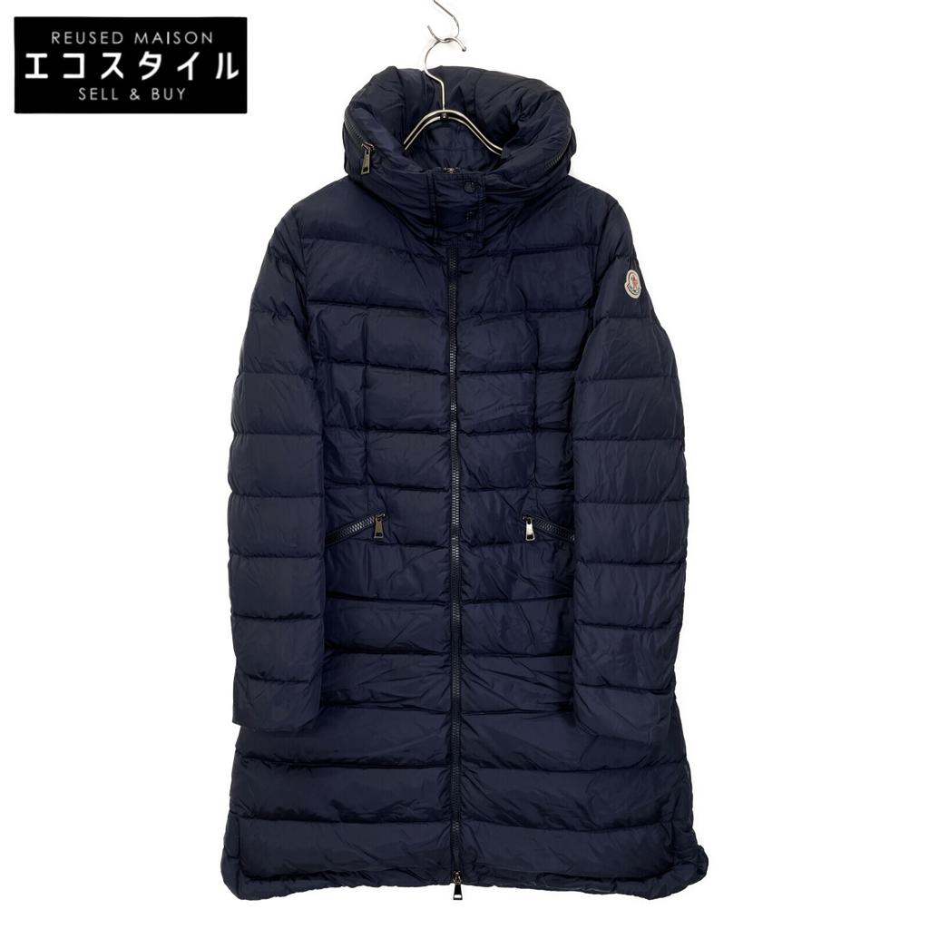 MONCLER [Excellent Condition/Domestically Authorized] FLAMMETTE Long Down coat 1 NavyUsed