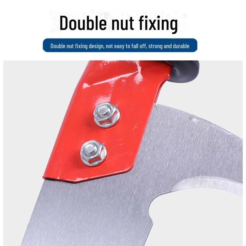 High Altitude Garden Pruning Saw - Single Hook Design for Tree and Branch Cutting