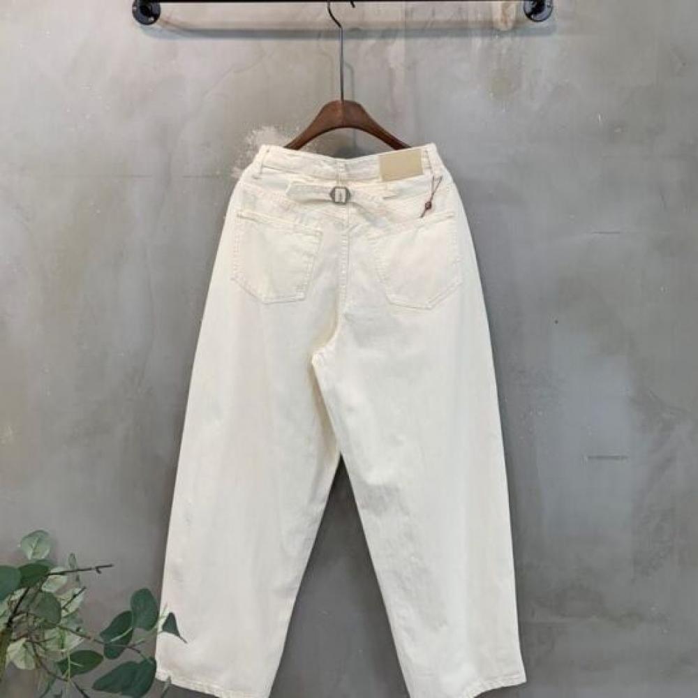 C S In The Room Women Ykk Zipper Balloon Fit Wide pantS 2Color