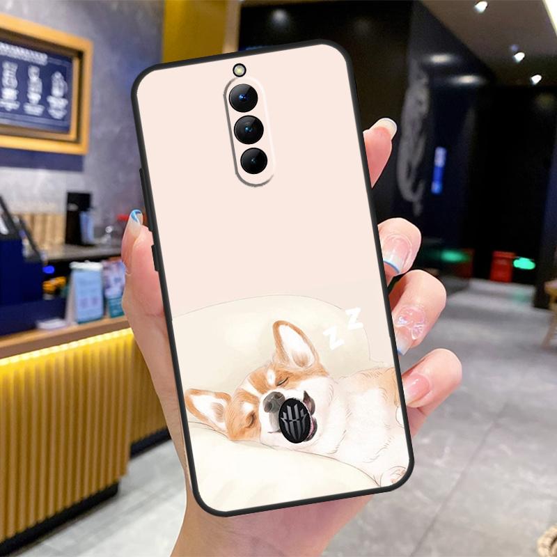 Corgi Funny Puppy Phone Case For ZTE Nubia RedMagic 11 10 9 8 8S 9S 10S Pro Plus 5G 6 7 6S 7S Pro 11 Air Cover