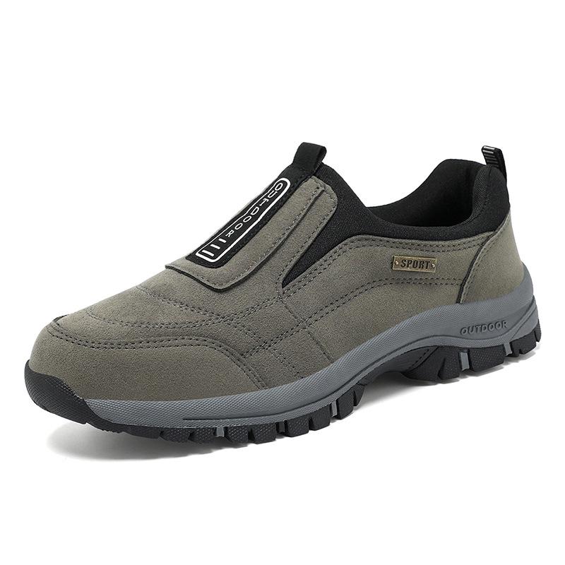 2025 Spring/Summer Men's Plus Size Casual White Mesh Running Shoes