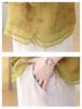 Mamas elegantes Sommer-Anzug im chinesischen Stil 2026: Schickes kurzärmeliges T-Shirt für Frauen mittleren Alters und ältere Frauen