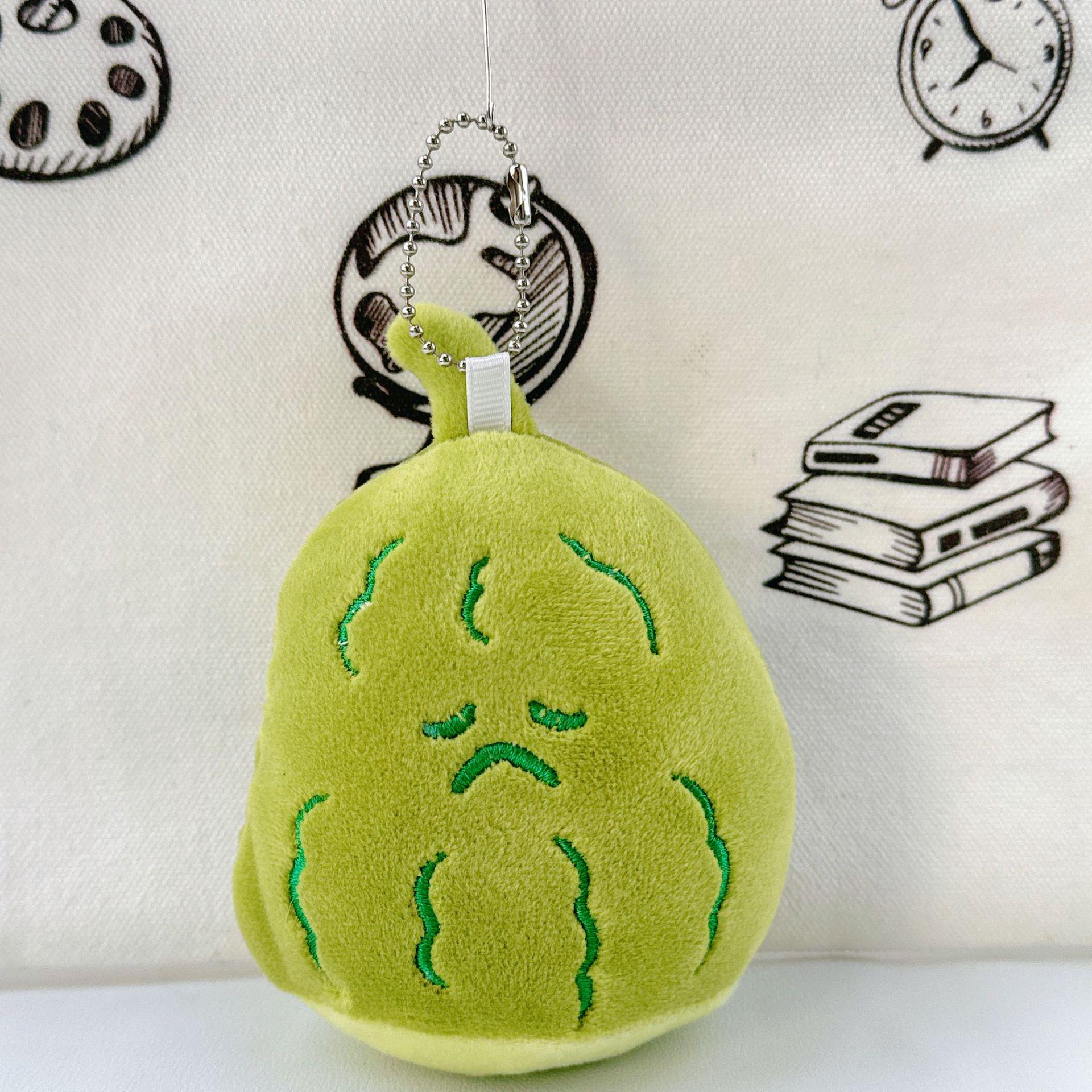 

Мини Плюшевый Кулон в виде Горькой Дыни - Милый и Креативный Подарок для Игрового Автомата Height 12 cm