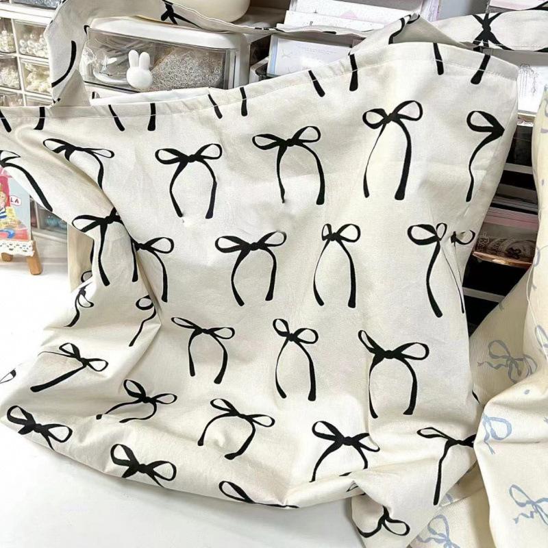 Винтажная женская холщовая сумка через плечо в горошек, большая вместимость, женские сумки-мессенджеры, сумки для работы