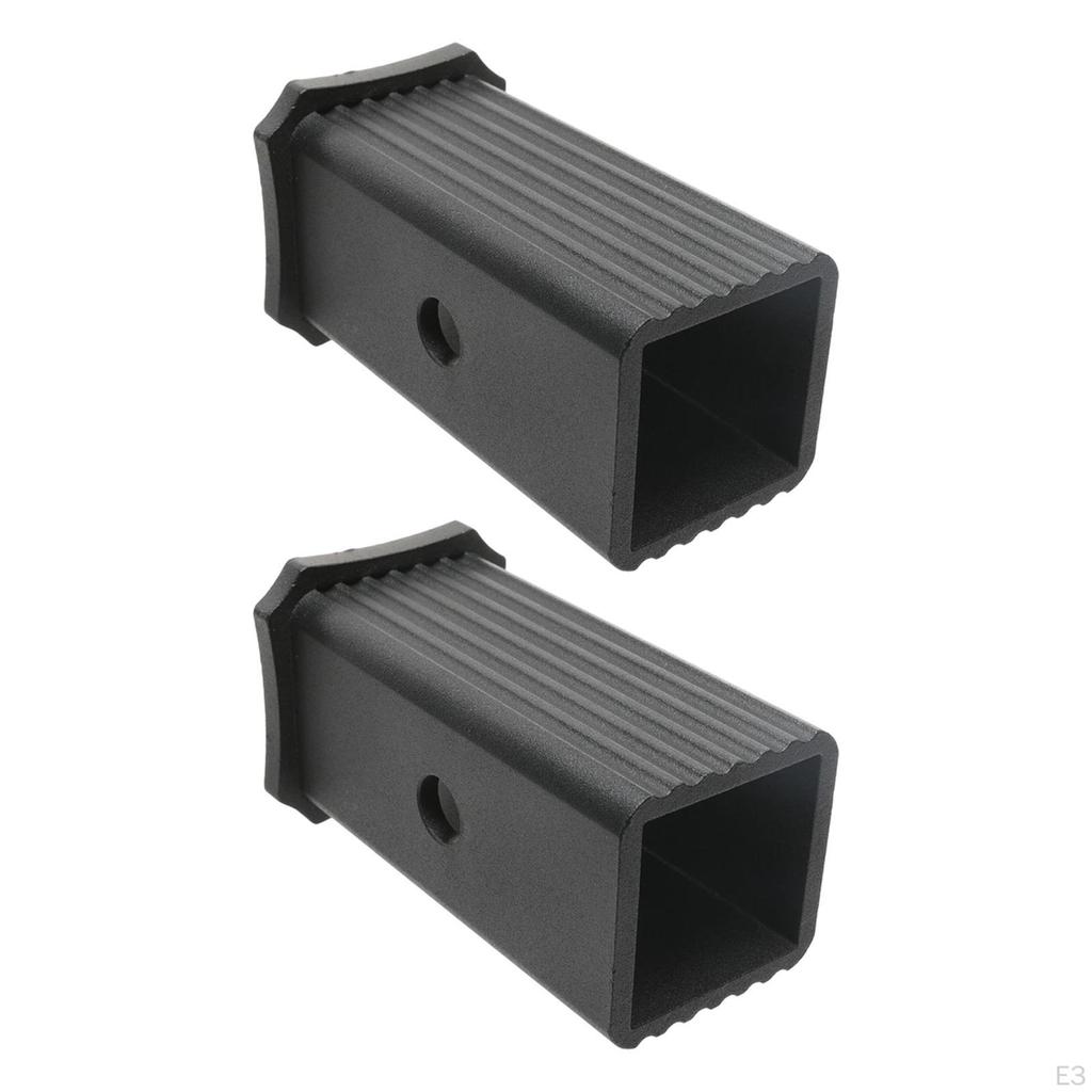 Hengerfesteadapter Firkantkonverter Reduksjonshylse for Sykkelstativ Tilhenger Lastebil