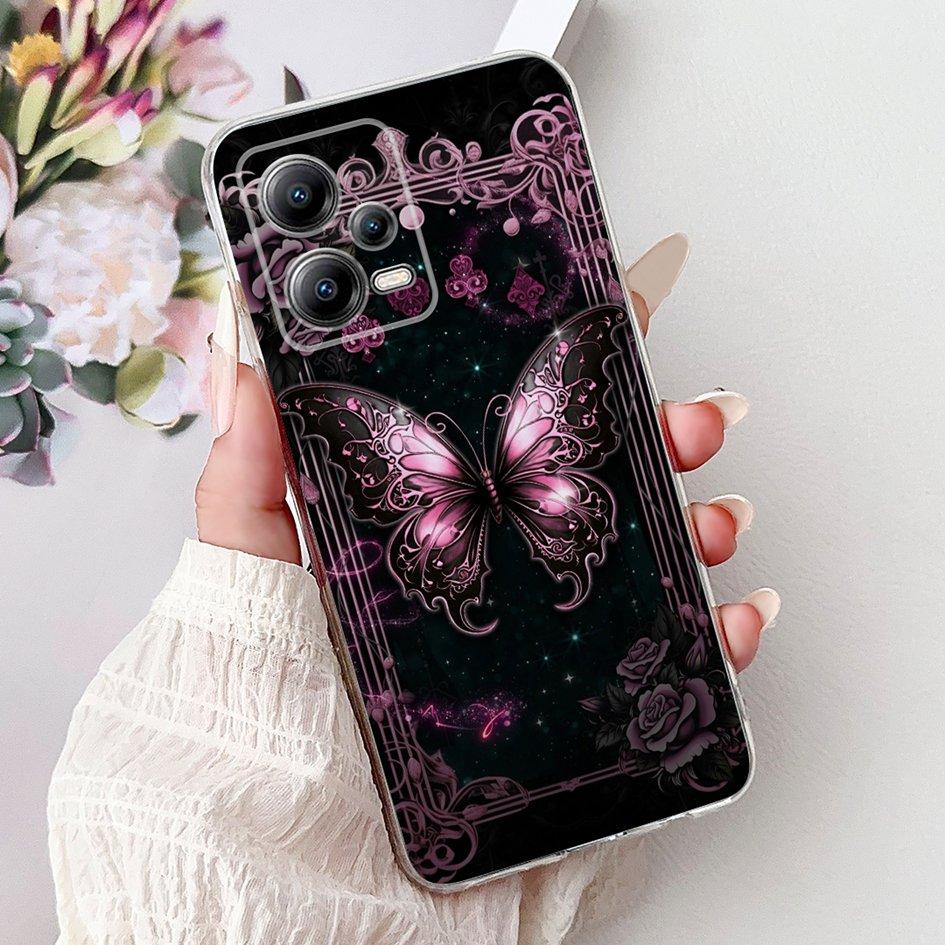 Case For Xiaomi Poco X5 / Poco X5 Pro 5G Cover New Design Popular Cartoon Soft Silicone Transparent Fundas For PocoX5 X 5 Bumper