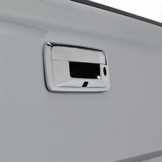 Chrome Tailgate Handle Bezel Cover Trim For 2014-2020 Chevy Silverado GMC Sierra
