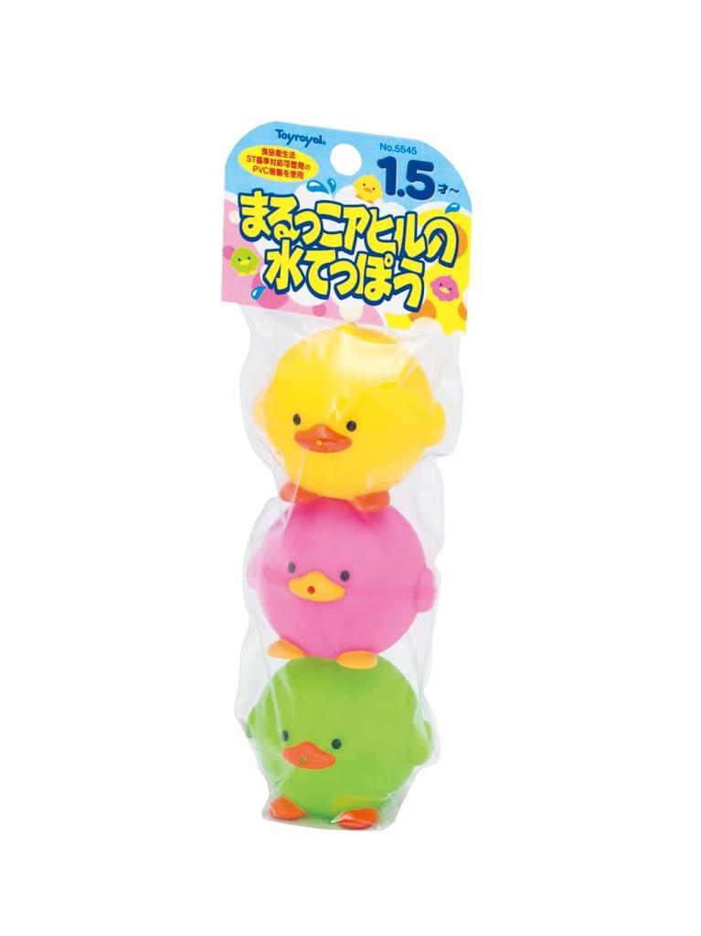 Toy Royal Marukko Duck Water Tip Bath Toys Bath Goods Colorful Toy Duck (Bath Play/Bath Goods) (Water Gun/Water Play)