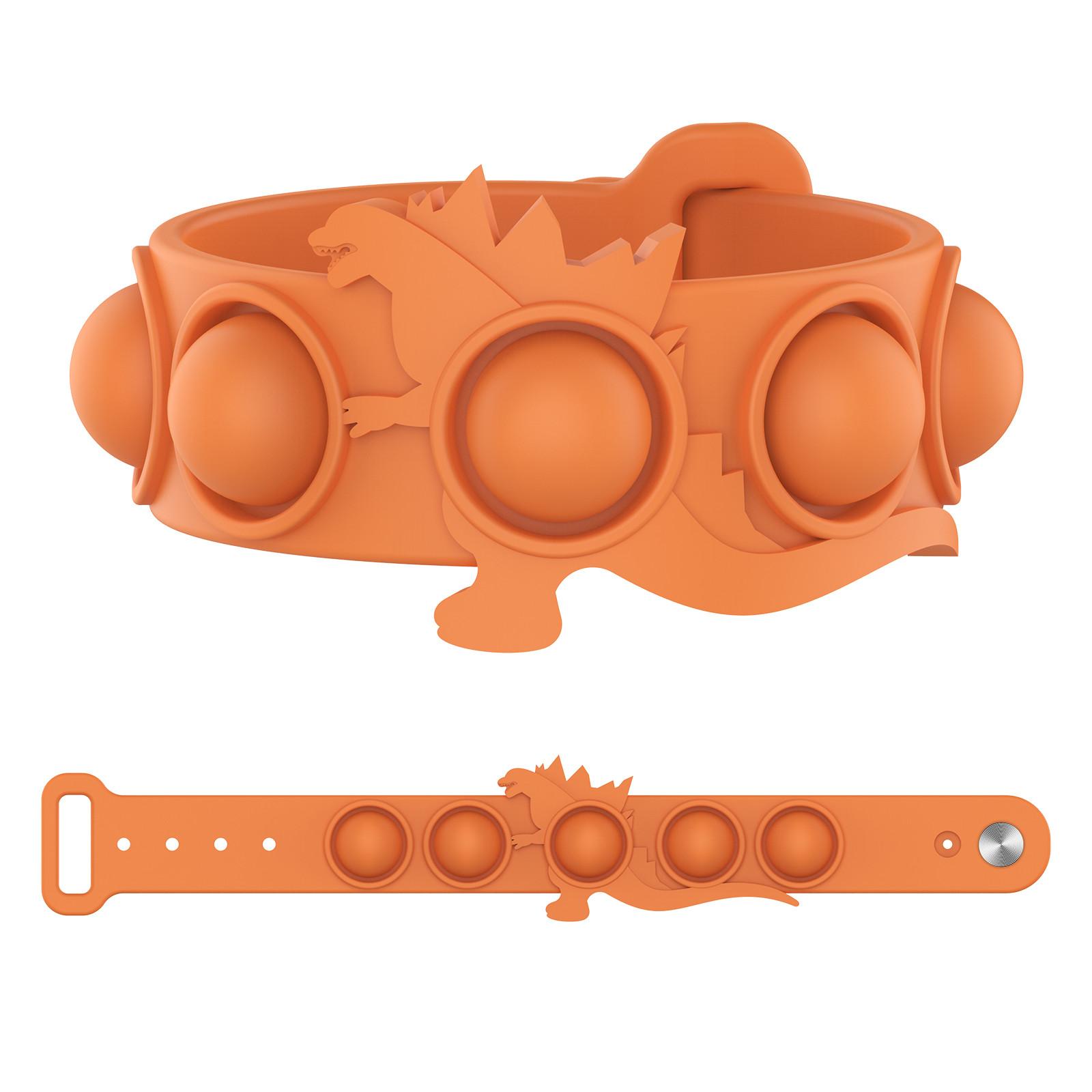 

Игрушки для снятия стресса Сенсорные силиконовые игрушки для снятия стресса с One size оранжевый