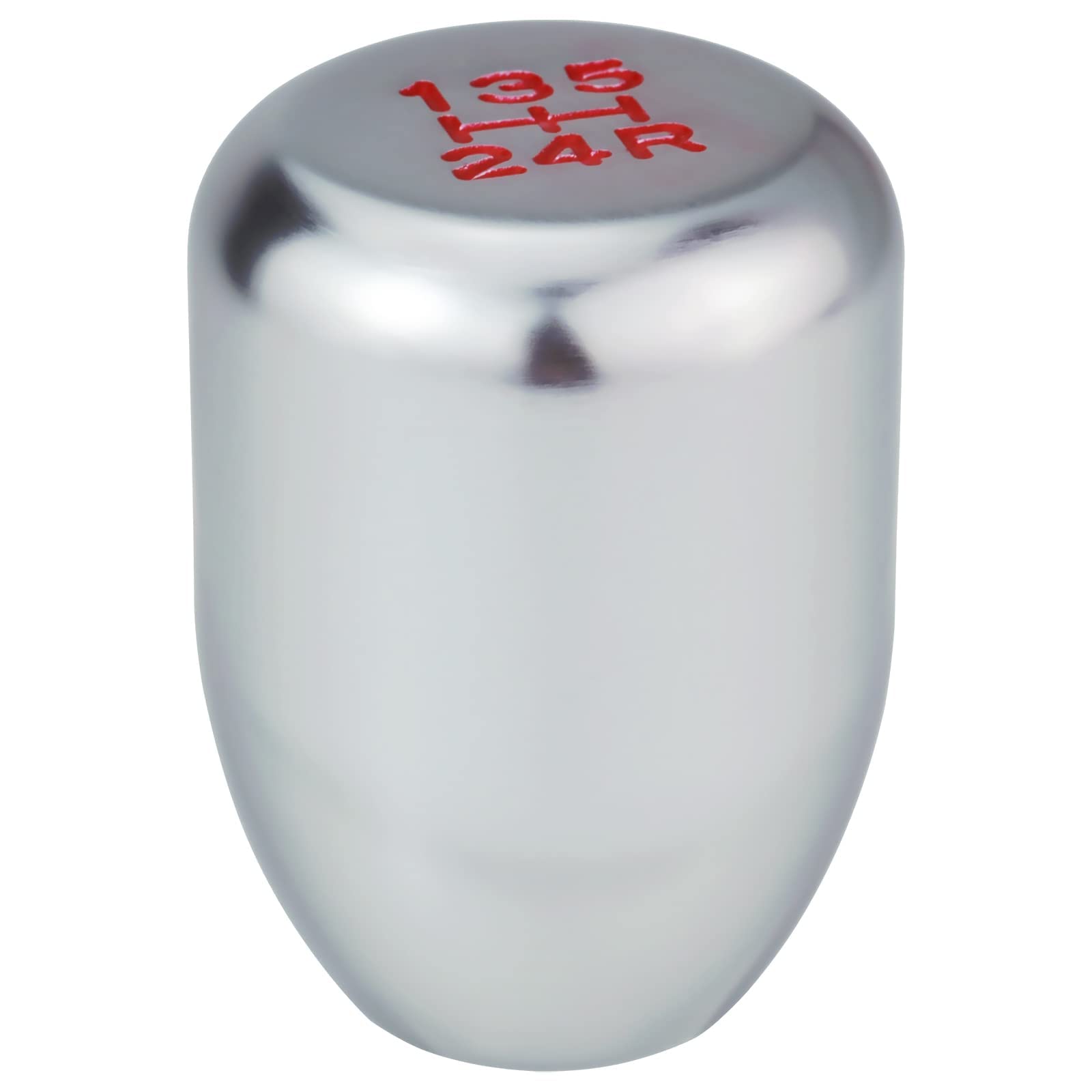 

Arenbel Сплав Автомобильный Шифтер Короткий Рычаг Переключения Передач Универсальный для Механической Коробки Передач Серебристый 5-ступенчатая Головка, Ручка, Транспортные средства, серебряный