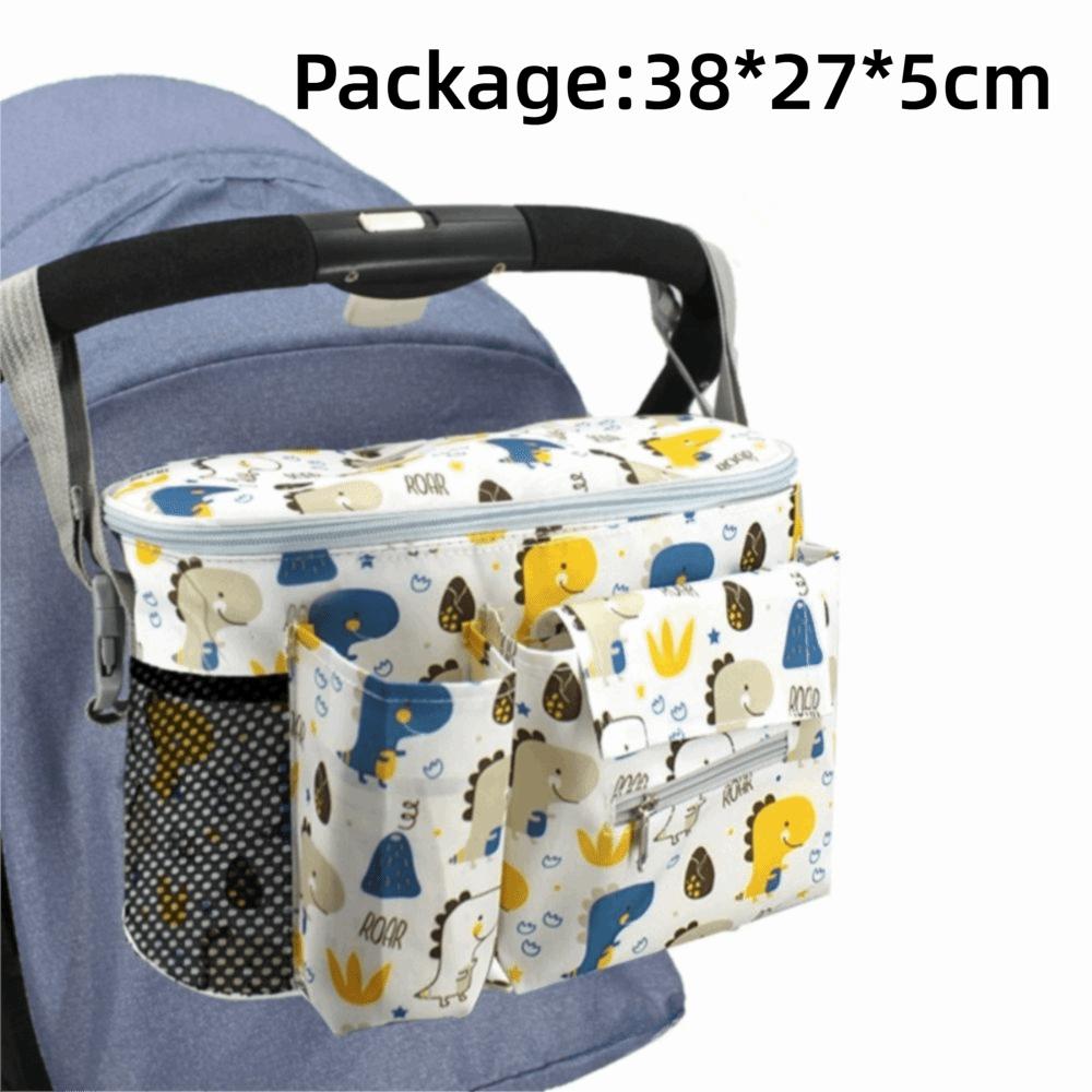 Large Capacity Diaper Bag Oxford Cloth Pram Accessories Stroller Organizer  Pushchair Use