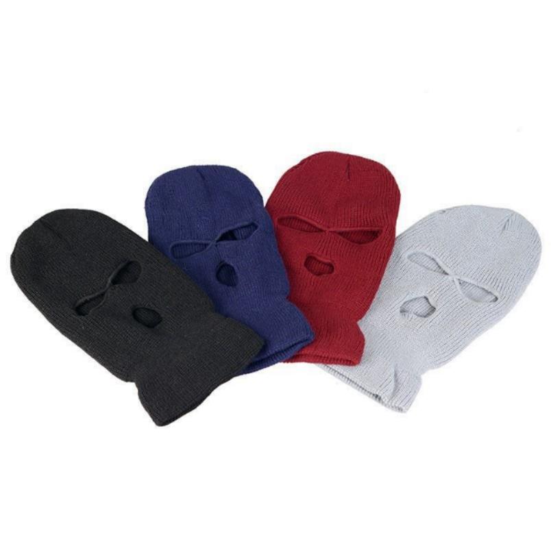 Велосипедная маска для лица Лыжная зимняя шапка Мотоциклетная зимняя полнолицевая маска — фото 12