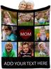 Ik Hou Van Jou Gepersonaliseerd Plaid Met Woorden Collage Op Maat Gemaakte Plaids Verjaardag Souvenir Cadeaus Gepersonaliseerd Plaid