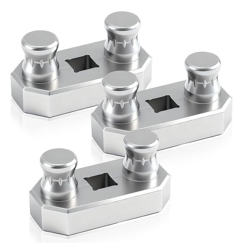 

A84E-Labor Saving Cable Bending Tool 3-Pack, Fits 1/2 Ratchet, Handles Wires Up To 500 , Convenient Design Bender срібний