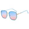 Ins Trendy Square Frame PC Sunglasses UV400 Sun Protection Unisex Fashion Shades for Driving Travel Outdoor Activities