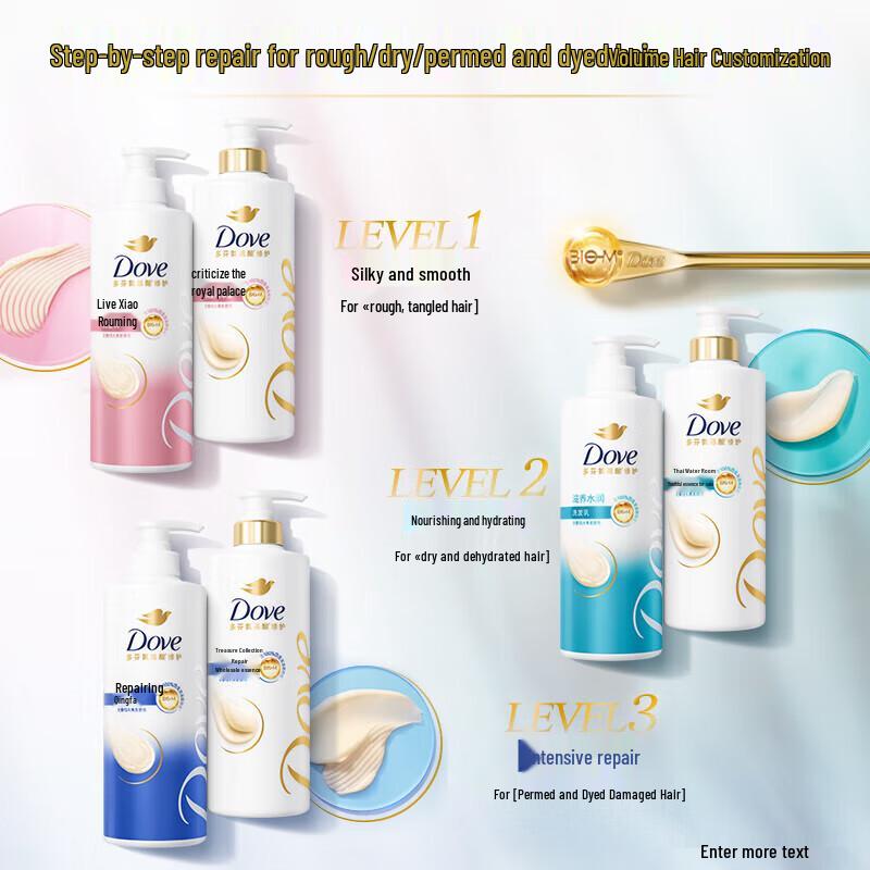 Dove Nourishing Hydration Shampoo Set