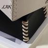 Coffee Table Tissue Holder PU Leather Holder, with Hand-stitched Edges Design, Modern Durable Paper Box Cover Style Smooth Extraction Case for