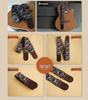 Day & Night Floral Cotton Guitar Strap Set: Anti-Slip, Widened Design, Dark Night Pattern 022, Sunlight Pattern 021