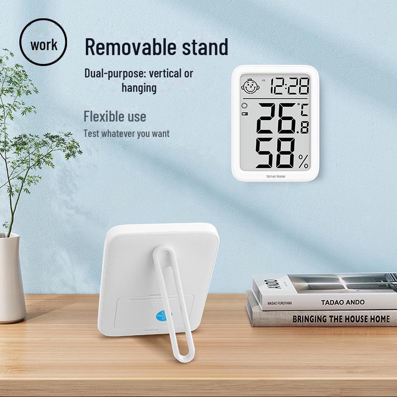 Green Forest Bluetooth Thermometer & Hygrometer: Smart Indoor Baby Room Temperature & Humidity Recorder
