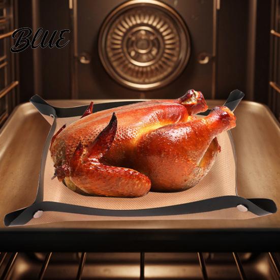 Food Grade Silicone Sheet Transformable Snap‑Up Baking Mat Multi‑Purpose Tray Heat‑Resistant Flexible for Pastry Dough Rolling Mat Oven