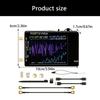 Multifunction High Resolution Handheld Vector Wide Ranging Tester 50KHz to 2700MHz Frequency Ranging with Digital Screen