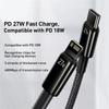 For Apple PD 27W USB C Charger Cable For iPhone 14 13 12 11 Pro Max Mini X XS XR 7 8 Plus Fast Charging Type C Cable Accessories