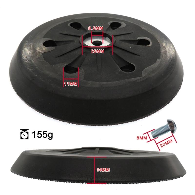 PU Material Polishing Disc With 6 Holes Suitable For Efficient Surfaces Finishing On Metal Wood Plastic Smooth Finishing