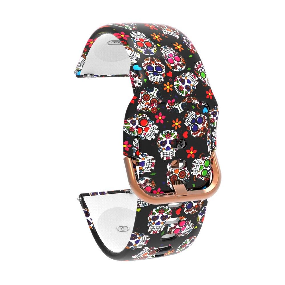 20mm silikonový řemínek na hodinky pro Samsung Galaxy Watch 42mm Active 2 40mm 44mm náramek řemínek pro Gear S2 Amazfit bip