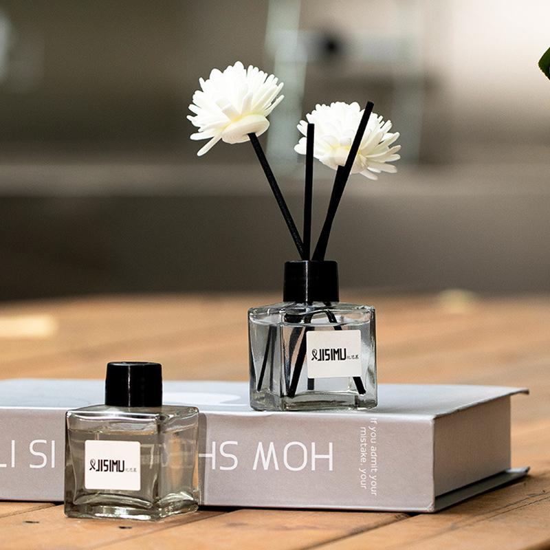 50ml Air Freshener Aromatherapy Perfume Flameless Flower Fragrance Home Office Aroma Diffuser Desktop Decorative Ornament