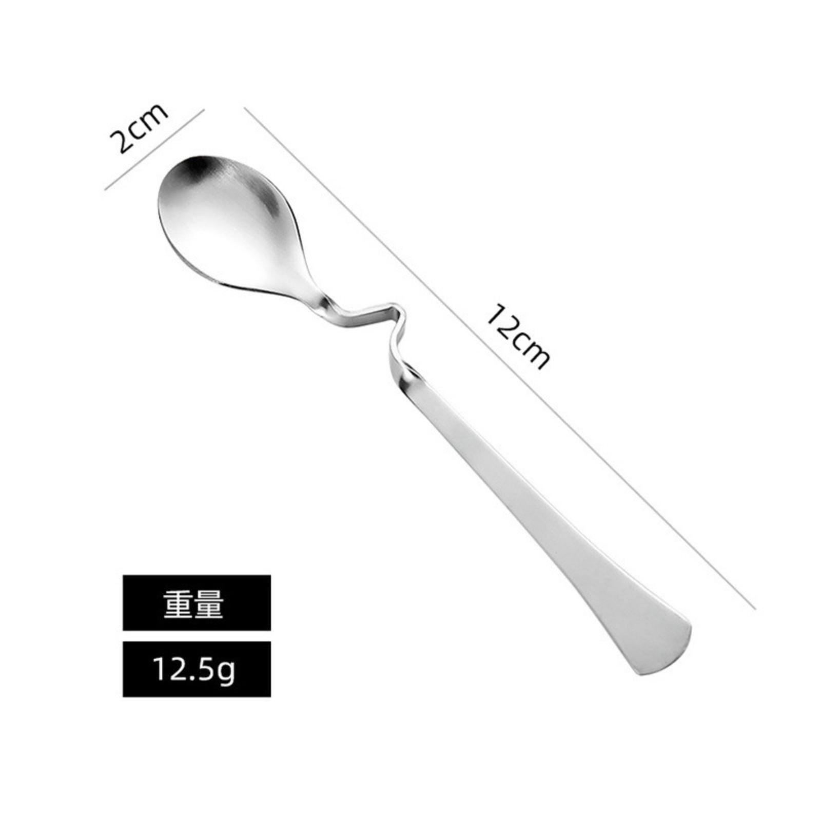 Stainless Steel Household Soup Spoon Creative Coffee Spoon one size