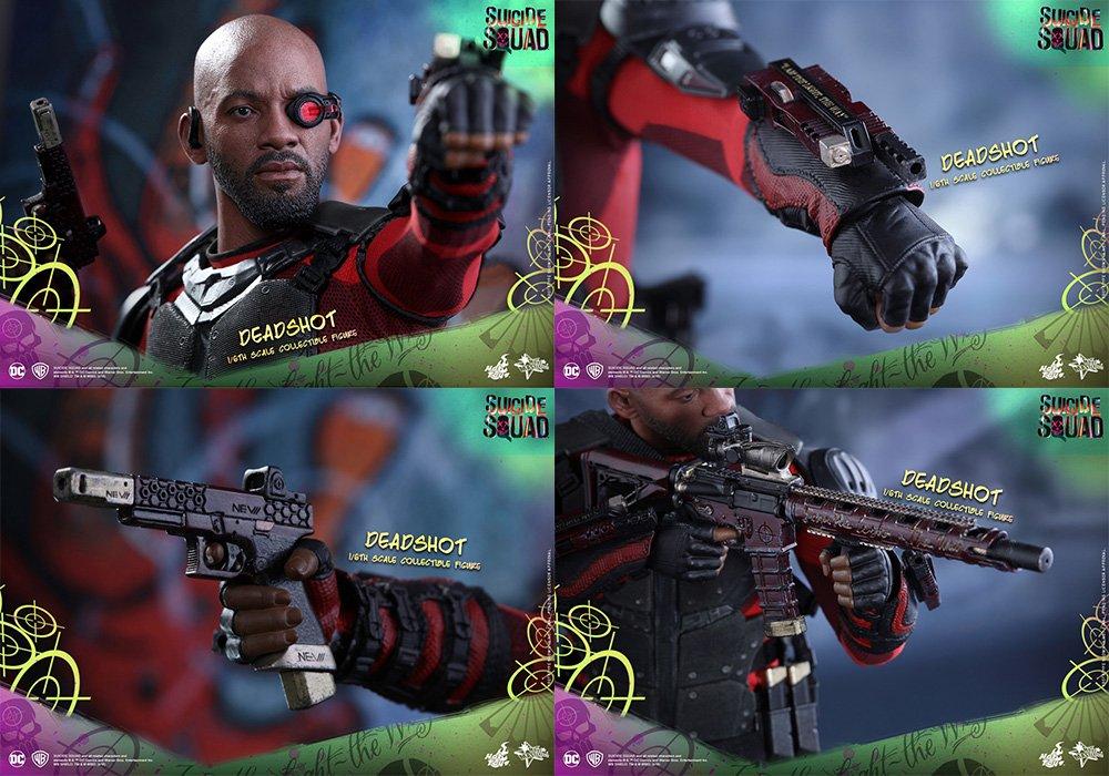 Movie Masterpiece Suicide Squad Deadshot 1/6 Scale Plastic Painted Movable Figure