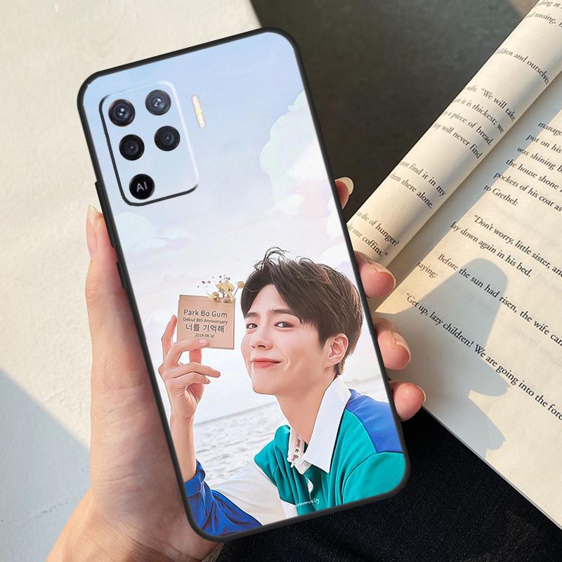 Park Bo Gum Korean Actor Star Case For Oppo A80 A60 A40 A78 A38 A18 A98 A58 A96 A76 A16 A94 A74 A54 A15 A17 A57 A77 A5 Pro