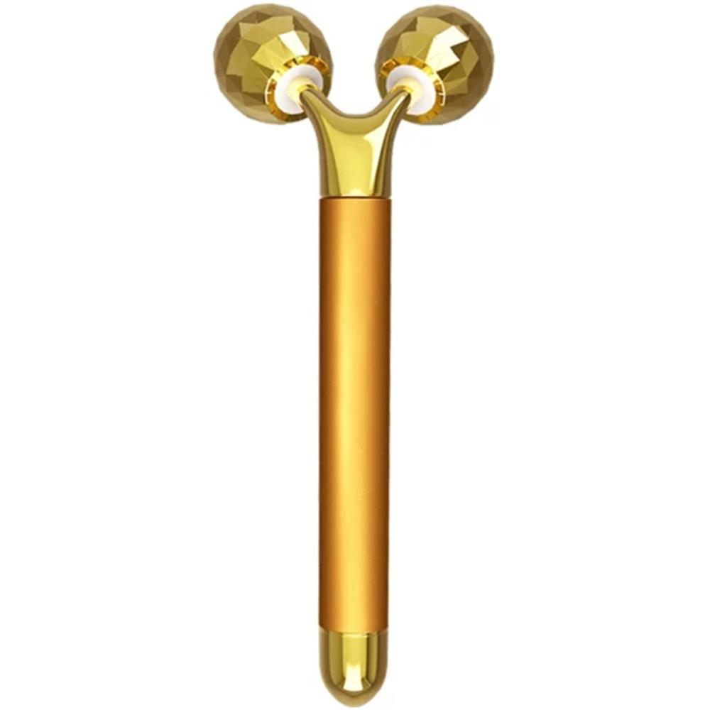 

Подтягивающий лифтинг 24K Beauty Bar V Face Artifact Палочка для подтяжки лица против морщин вокруг глаз Подтягивающий ролик для массажа лица и тела Beauty Bar 1 pcs